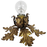 Studio Banci Firenze - Applique - Plafondlamp - Goudkleurig - Italie - 70's