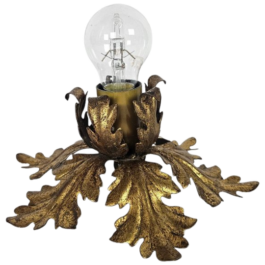 Studio Banci Firenze - Applique - Plafondlamp - Goudkleurig - Italie - 70's 1