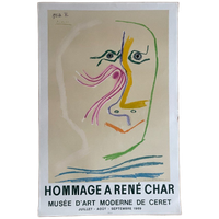 Pablo Picasso (1881-1973), Hommage A René Char,