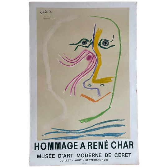 Pablo Picasso (1881-1973), Hommage A René Char, 1