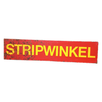 Reclamebord Van Een Stripwinkel