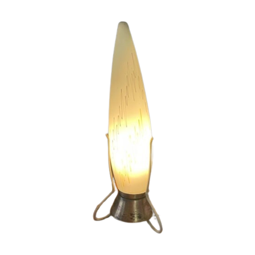 Vintage Space Age Rocket Tafellamp 1950