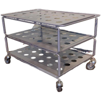 Vintage IKEA Tunsta Trolley Niels Gammelgaard Audiomeubel