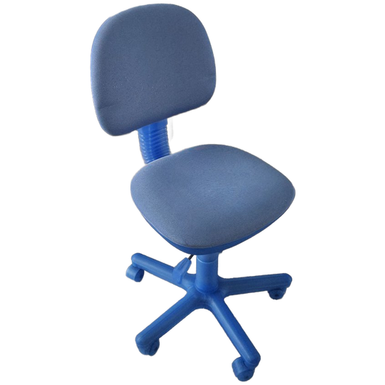 Verstelbare Bureaustoel Blauw 1