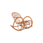 Vintage Italian Design Rocking Chair thumbnail 1