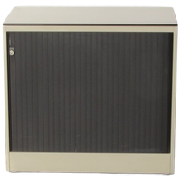 Ahrend Roldeurkast, Lichtgrijs, 74 X 80 Cm, Incl. 1 Legbord