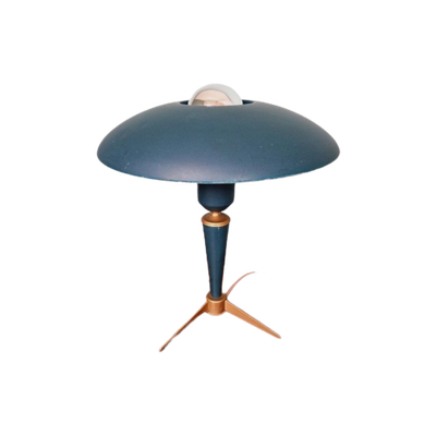 Philips Statieflamp, Model Bijou, Ontwerp L. Kalff, 1960