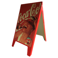 Coca Cola Reclame Bord Uit 1970