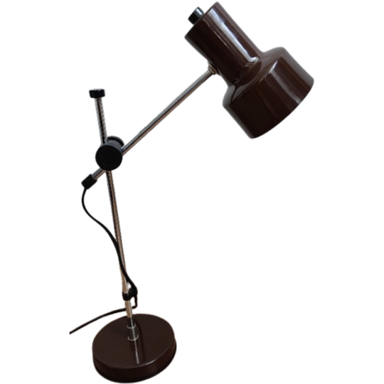 Veneta Lumi Seventies '70 Lamp Bureaulamp Bruin 1