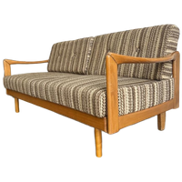 Vintage Uitklapbaar Daybed / Zetel / Tweezit Knoll