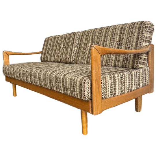 Vintage Uitklapbaar Daybed / Zetel / Tweezit Knoll 1