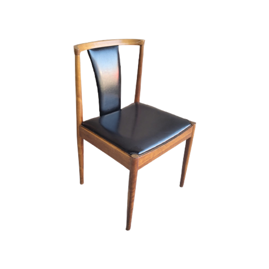 Casala Modell Teak Met Zwarte Skai 1