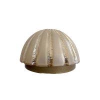 Vintage Glazen Glashutte Limburg Plafondlamp / Plafonnière