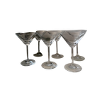 6 Kristallen Martini Glazen thumbnail 1