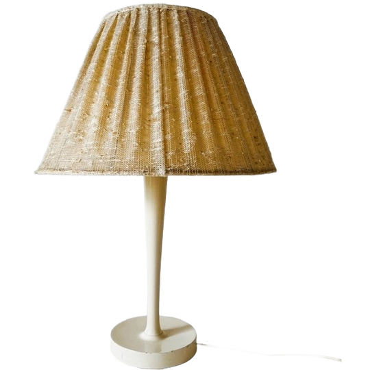 Vintage Retro Deens Design Tafellamp Hout 1960’s 1