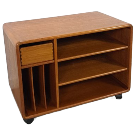 dyrlund Teak Design Lp Kast, Tv Meubel, Audio Kast 1