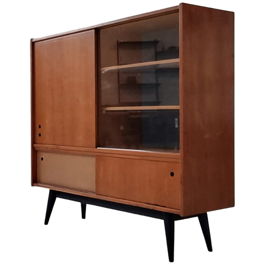 Mid Century Vitrinekast 1