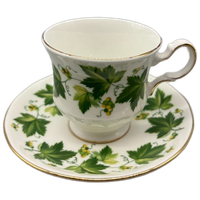 Queen Anne Kop En Schotel Wijnrank 40's