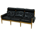 Scandinavian Three Seater Sofa By Eric Merthen For Ire Möbler 1960s thumbnail 1