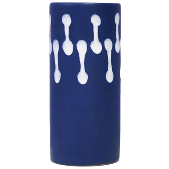 Donkerblauwe West Germany Vaas 1