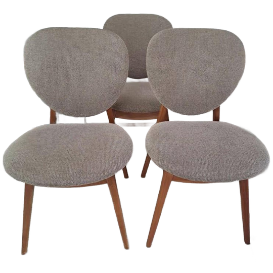 3 X Louis van Teeffelen Eettafelstoelen Jr. 60 1