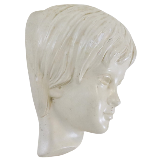 Vintage Wandhoofd Robin Wanddecoratie Keramiek 1
