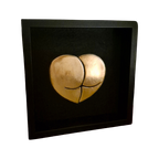 Love Ass 23ct Goud Verguld Kunstwerk In Lijst thumbnail 1