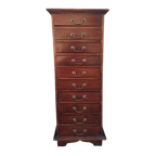 Klassieke Engelse Ladenkast Apothekerskast, Archiefkast thumbnail 1