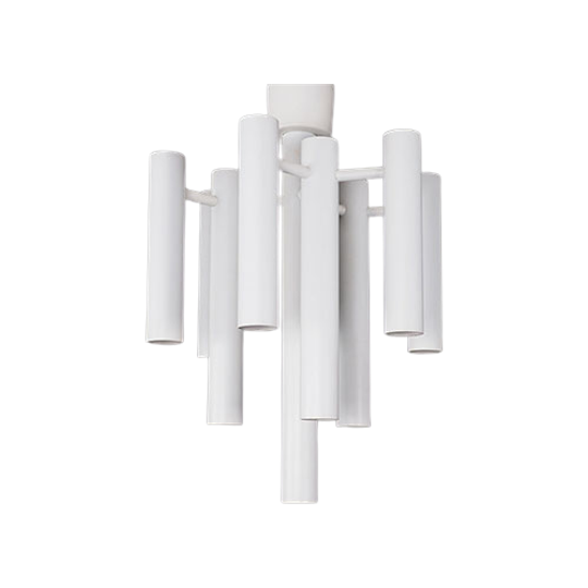 Space Age Metalen Plafond Lamp Van Temde 1