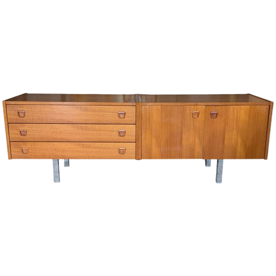Vintage Jaren '60 Lowboard, Dressoir, Sidetable 1