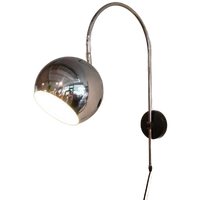Vintage Booglamp Chroom