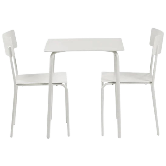 Serax | August Tuinset: Eettafel S + Stoelen S – Aluminium Zand 1