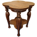 Charmant Antieke Bijzettafel Plantentafel Tafeltje thumbnail 1