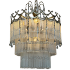2 Beschikbaar Vintage Xl Murano Kroonluchters Hanglampen Murano Teardrops thumbnail 1