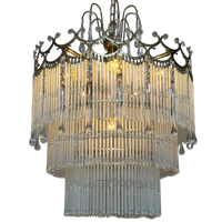 2 Beschikbaar Vintage Xl Murano Kroonluchters Hanglampen Murano Teardrops