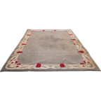 Vintage Limited Edition Italian Rug / Vloerkleed ‘tulipano’ From Voghi For Villa D’este thumbnail 1