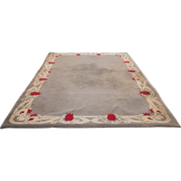 Vintage Limited Edition Italian Rug / Vloerkleed ‘tulipano’ From Voghi For Villa D’este