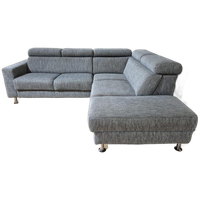 In House Hoekbank - Rigas - Grijs - Stof -verstelbaar-design