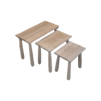 Miniset 3 Tafeltjes Gezandstraald