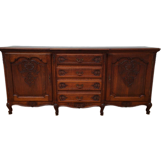 Vintage Landelijk Louis Xv Dressoir Wandkast Buffetkast 506 1