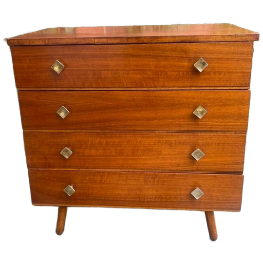 Vintage 4-ladenkastje Klein 1