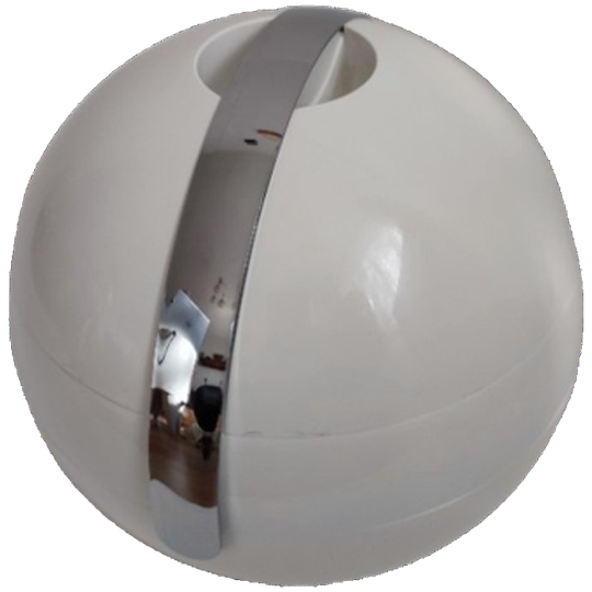 Guzzini Ijsemmer Ice Bucket 'stella' Wit Space Age & Ijstang 1