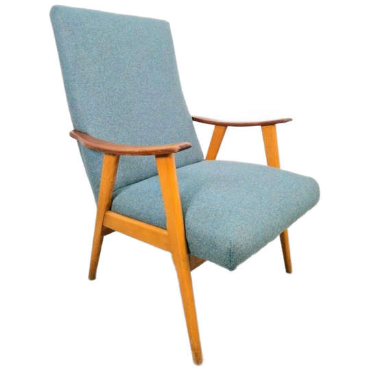 Vintage Fauteuil Deens Design Mid Century Modern ‘60 Teak 1