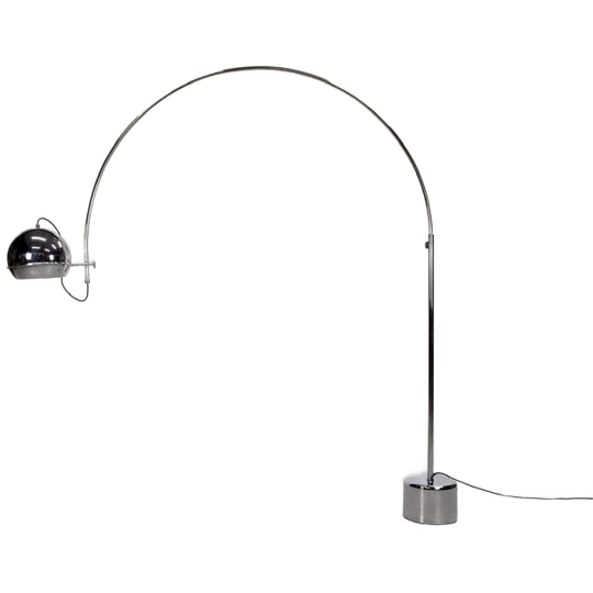 Xxl Arc Vloerlamp In Chroom Van Gepo Amsterdam 1