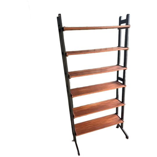 Vintage Simpla Lux Wandmeubel Teak 1