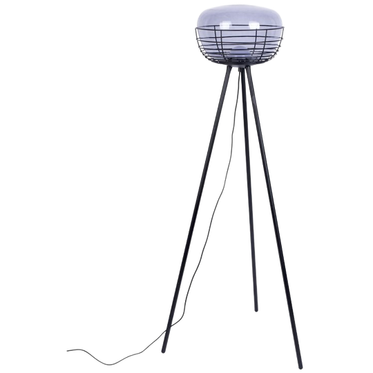 Zuiver Smokey Vloerlamp Zwart 1