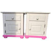 Nachtkastjes In Cureoisly Pink X Cathedral Taupe
