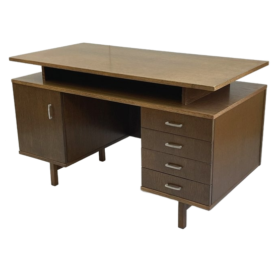 Vintage Mid-century Sixties Bureau Buro Werkplek 1