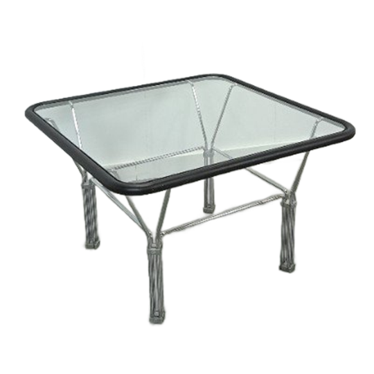 Glazen Jaren 70 Salontafel Met Chromen Onderstel 1