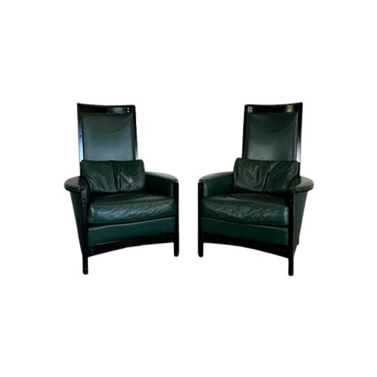 Italiaanse Giorgetti Vintage Fauteuils 1